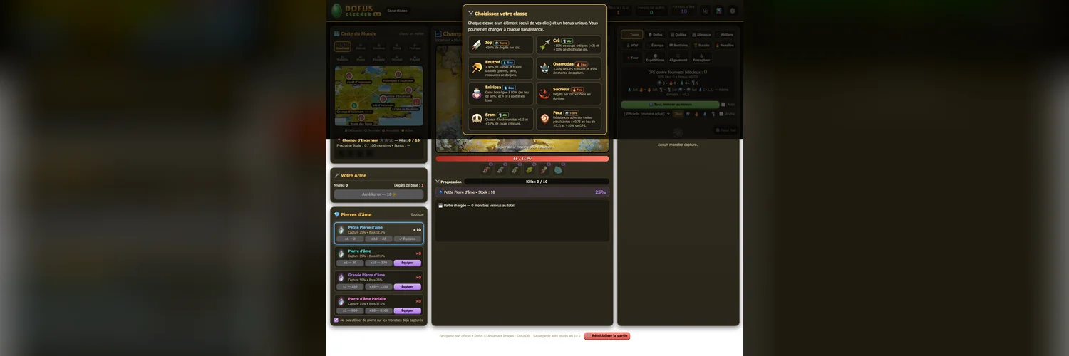 Banner de Dofus Clicker 2.0