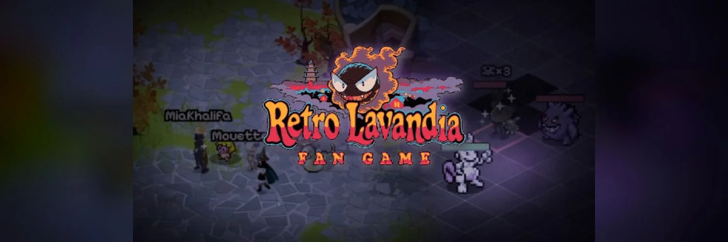 Banner de Retro Lavandia